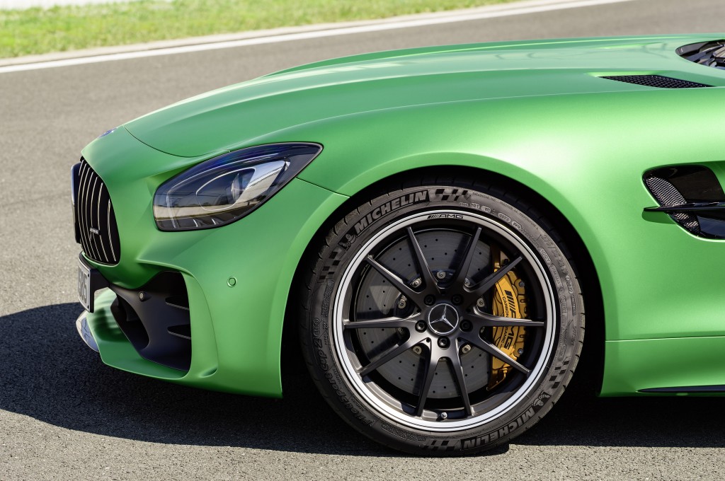 AMG GT R; 2016; Detail; AMG Performance Schmiederad exklusiv für AMG GT R ; AMG GT R; 2016; detail; AMG performance forged wheel exclusive for the AMG GT R;