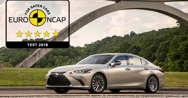 Yeni Lexus Es Euro Ncap Testlerinde En Guvenli Araclar Arasinda Yer Aldi