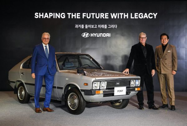 Hyundai ve Efsanevi Tasarımcı Giorgetto Giugiaro, Pony Coupe Konsepti İçin İşbirliği Yapıyor