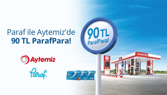 Aytemiz Ve Halkbank’tan Kampanya: Akaryakıt Alışverişlerinde Paraf Kart Kullananlar,  90 TL ParafPara Kazanıyor!!
