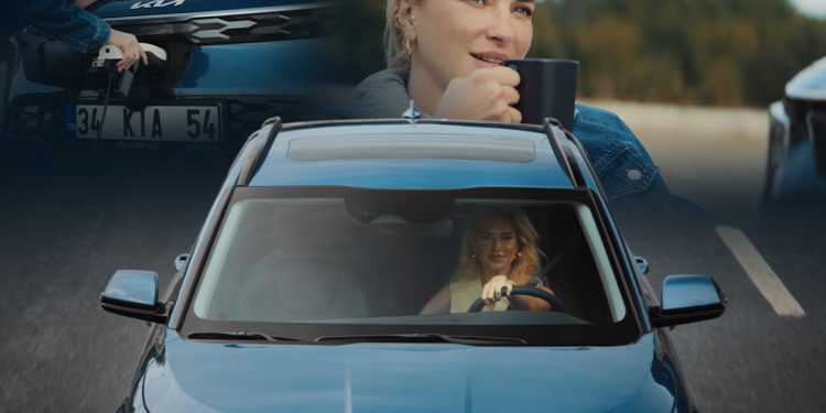 Burcu Esmersoy şehrin enerjisini Kia Niro EV ile keşfediyor !