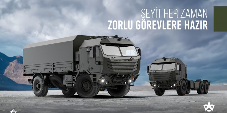 Anadolu Savunma, taktik tekerlekli araç modelleri ile IDEF’te