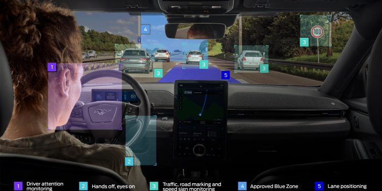 Ford “BlueCruise” İle Eller Serbest, Gözler Yolda Sürüş Deneyimi Sunuyor