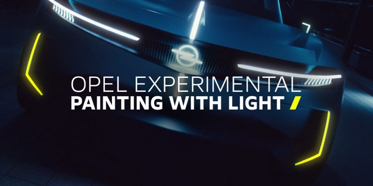Opel Experimental “Işıkla Boyama” ile Geleceği Aydınlatıyor!
